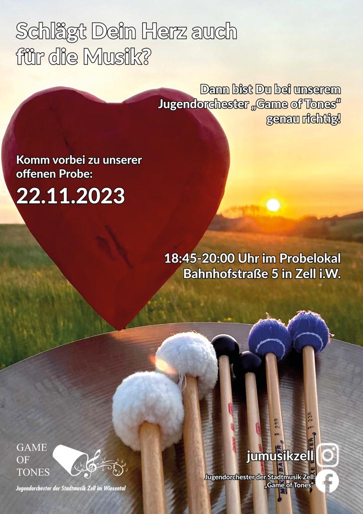 Öffentliche Probe November 2023
