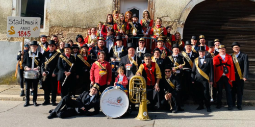 2020 Fasnacht Stadtmusikanno1845