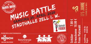 Eintrittskarte MusicBattle